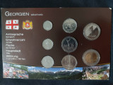 Seria completata monede - Georgia 1993-2006 , 8 monede