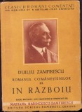 HST C4140N Duiliu Zamfirescu &Icirc;n războiu ediție revăzută 1943