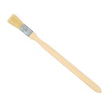 Cumpara ieftin Pensula lunga pentru calorifer, cu par natural si maner din lemn, 25 mm