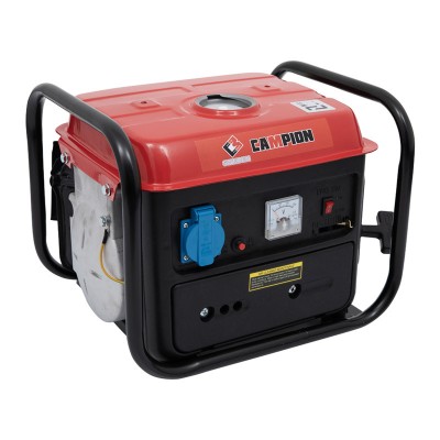 Generator electric pe benzina Campion, 950 W, 2 timpi, 3000 rpm, cadru metalic foto