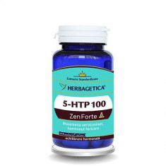 5-HTP 100 Zen Forte, 30cps, Herbagetica foto