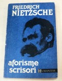 Aforisme Scrisori Friedrich Nietzsche, Humanitas, 1992, Carte Psihologie