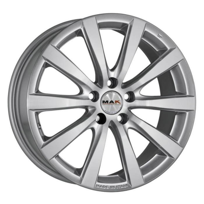 Jante HYUNDAI iX20 7.5J x 18 Inch 5X114,3 et50 - Mak Iguan Hyper Silver - pret / buc Jante HYUNDAI iX20 7.5J x 18 Inch 5X114,3 et50 - Mak Iguan Hyper Silver - pret / buc