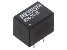Convertor DC/DC 2W 9-36V la 12V 167mA SIP8 R2M-2412S