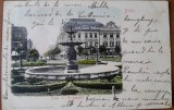 Carte postala, Braila piata Sfintii Arhangheli, 1906