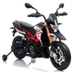Motocicleta electrica APRILIA DORSODURO 900 60W 12V 7Ah, culoare Negru
