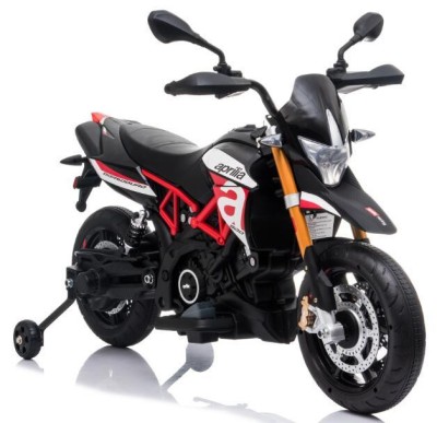 Motocicleta electrica APRILIA DORSODURO 900 60W 12V 7Ah, culoare Negru foto