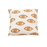 Pernuta decorativa Eyes Boho Pako World Natural 45x45x2.5 cm
