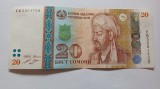 Tadjikistan -20 Somoni 2022