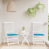 Cumpara ieftin Perne scaune grădină 2 buc. albastru 50x50x3 cm țesătură Oxford