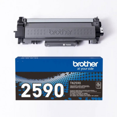 Cartus toner original Brother TN2590 TN-2590 1.2K foto