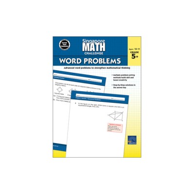 Singapore Math Challenge Word Problems, Grades 5 - 8 foto