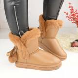 Cumpara ieftin Cizme Tip Ugg De Dama 2339 Camel