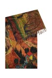 Fular tip esarfa pictata 2, Dacali, casmir ,12 maro/oranj, Multicolor, Marime universala