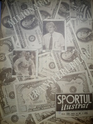 Revista Sportul ilustrat - Nr. 7 (574) - serie noua - Iulie 1991 foto