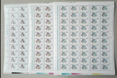 TIMBRE ROM&amp;Acirc;NIA LP1495/1999 NOI SPORTURI OLIMPICE -SET 3 COLI 50 timbre MNH foto