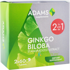 Pachet Ginkgo Biloba 240mg 60tb+60tb