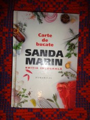 Carte de bucate - Sanda Marin / editie integrala , an 2009, 483 pagini, 1511 retete