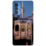 Husa compatibila cu Motorola Moto G22 model Train Ride, Silicon, TPU, Viceversa, Transparent, Carcasa