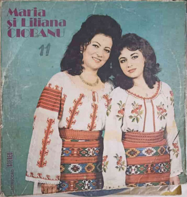 Disc vinil, LP. Maria si Liliana Ciobanu: TOATA LUMEA-MI ZICE MIE, SCOATE MAMA, TURTA ETC.-Maria &amp;amp;#351;i Li-240250 foto