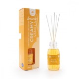 Odorizant de camera, cu betisoare de rattan, Basic, miros de vanilie, 95ml, Gimihome