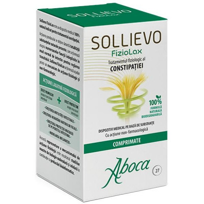 Supliment Alimentar Sollievo Fiziolax 27 capsule Aboca foto