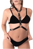 Sistem Basic Harness Piele Ecologica Negru OS