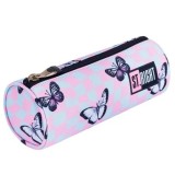 Cumpara ieftin Penar Tubular Pu01 St Right Chess Butterflies, 1 Compartiment