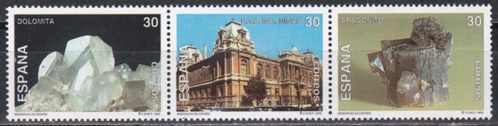 Spania 1995 - Minerale, MNH