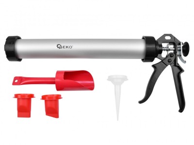 Pistol pentru silicon din aluminiu, Geko G00667 foto
