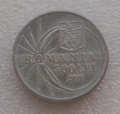 G5. Romania 500 lei 1999 eclipsa ** foto
