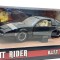 Macheta metal Pontiac Firebird Knightrider Kitt with working lights on the front hood, black 1/24