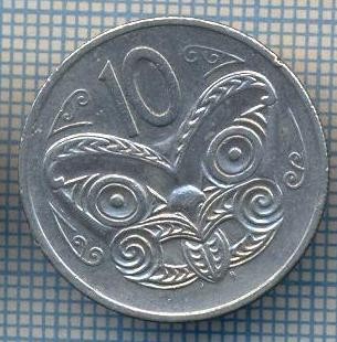 AX 975 MONEDA- NOUA ZEELANDA-10 CENTS -ANUL 1982 -STAREA CARE SE VEDE foto