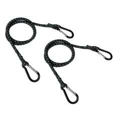 Set Corzi Elastice cu Carlig Lampa, 8mm x 100cm, 2 buc foto