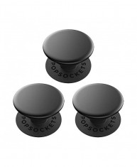 PopMinis? TRIPLE BLACK, 3 mini accesori de telefon originale PopSockets? foto