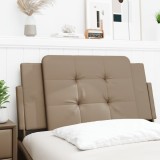 vidaXL Pernă pentru tăblie pat, cappuccino, 100 cm, piele artificială