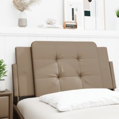 vidaXL Pernă pentru tăblie pat, Zadar, cappuccino, 100 cm, piele artificială 374847