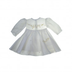 Rochita pentru fete Mini Junior 140-62A-3-luni-62-cm, Alb foto