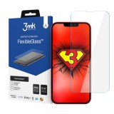 Cumpara ieftin Folie de protectie Ecran 3MK FlexibleGlass pentru Apple iPhone 16e / 14 / 13 Pro / 13, Sticla Flexibila, Full Glue
