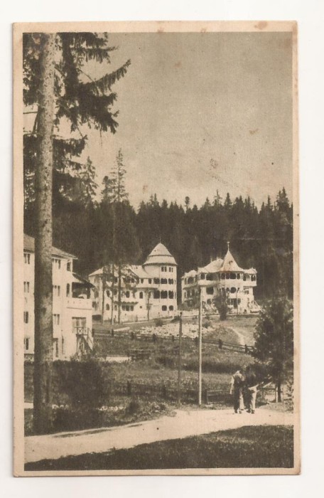 RF32 -Carte Postala- Borsec, casa de odihna CCS, circulata 1954