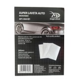Lavete Auto Microfibra 30x40 cm - Set 2 Buc Alba - Curatare, Lustruire