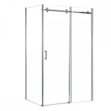 Cumpara ieftin Cabină de duș asimetrică Bold-in 80x100 cm