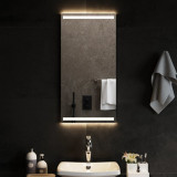 VidaXL Oglindă de baie cu LED, 40x80 cm