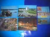 HOPCT LOT NR 876 NEPTUN --LITORAL-CT-5 CARTI POSTALE-RSR-CIRCULATE, Circulata, Printata, Constanta