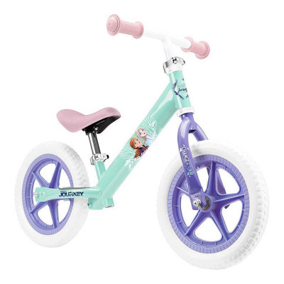 Bicicleta fara pedale Frozen 2 Seven, 12 inch, scaun ajustabil, ghidon reglabil, roti EVA, maxim 28 kg, 2-6 ani foto