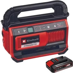 Einhell PRESSITO 18/25 Hybrid PXC - Compresor hibrid 25 l/min 11 bar + Acumulator Li-Ion 18 V 2.5 Ah foto