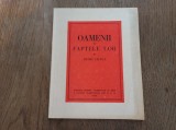 PETRU VINTILA (dedicatie ) OAMENII SI FAPTELE LOR, 1949