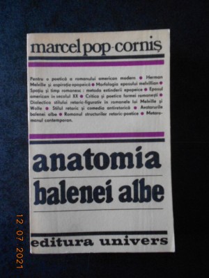 MARCEL POP-CORNIS - ANATOMIA BALENEI ALBE foto