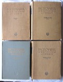 DICTIONARUL LIMBII ROMANE LITERARE CONTEMPORANE, Vol. I, II, III, IV, Colectiv, Coord. Dimitrie Macrea si Emil Petrovici, 1955-1957