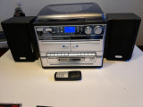 Combina Audio SOUNDMASTER MCD-4500 (CD/MC/Pick-up/Amplif/Boxe/USB) - Impecabil, Clasice